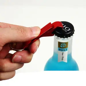 Металлический брелок для ключей от производителя, брелок для ключей из нержавеющей стали с сублимационной печатью, пользовательский эмалированный брелок Llavero для открывания пивных бутылок