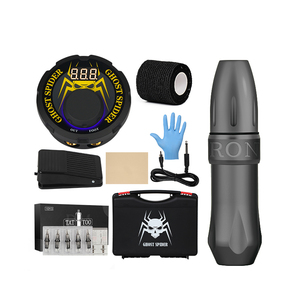 Bán Hàng Nóng Máy Xăm Điện Màu Đen Bộ BÚT XĂM Kèm Kim Xăm Và Dây Kẹp - Product Image 4