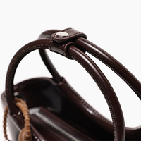 Tas Selempang Kulit PU Glossy Grosir Wanita Mewah Warna Solid Mini Tas Bahu Crossbody