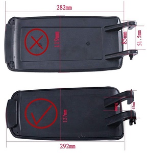 BEVINSEE per <span class=keywords><strong>Audi</strong></span> <span class=keywords><strong>A4</strong></span> S4 Coperchio del Bracciolo della Console Centrale # 8E0 864 245 E per <span class=keywords><strong>Audi</strong></span> B7 8E 2001 2002 2003 2004 <span class=keywords><strong>2005</strong></span> 2006-2008 - Product Image 6