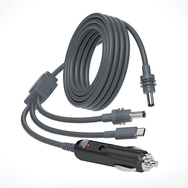 3 in 1 Starlink Mini Waterproof Cable 3M 5M 10M DC USB Type C Cigarette Lighter 5521 Male Connector Extension Power Cable