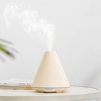 Humidificateur d'air intelligent portable électrique Volcano 160 ml, purificateur d'air, brume froide, désinfection, aromathérapie, commande par bouton, utilisation domestique et extérieure