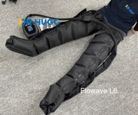 DR.HUGO Flowave L6, Máquina de Masaje Terapéutico para Piernas y Glúteos, Masajeador Eléctrico de Piernas con Compresión de Aire