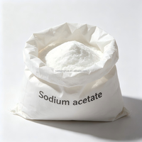 Acétate de sodium en vrac, additif alimentaire, matière première sûre pour la production de sauces et d'aliments de collation