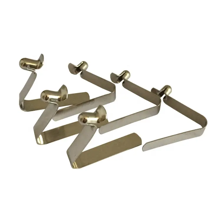 Zink plate steel spring clip button,metal spring clip button,metal spring clip for sale