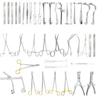 Ensemble d'instruments de thoracotomie pour la chirurgie thoracique, écarteur de côtes Burford Finochietto, rétracteur pulmonaire Allison, élévateur de côtes Doyen
