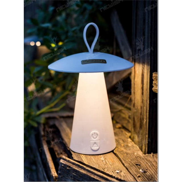 Newish 15*17cm Mushroom Shape Outdoor Waterproof Lamp 16 LED Dimming Light Garden Camping Lantern