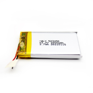 Mẫu miễn phí có thể sạc lại Li-ion pin <span class=keywords><strong>Lithium</strong></span> 523450 3.7V LiPo pin <span class=keywords><strong>lithium</strong></span> 1000mAh 523450 3.7V Pin - Product Image 3