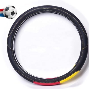 Nouvelle housse de <span class=keywords><strong>volant</strong></span> de coupe du monde de couleur assortie pour Peugeot <span class=keywords><strong>307</strong></span> 2001-2008 <span class=keywords><strong>307</strong></span> SW 2005-2008 - Product Image 3