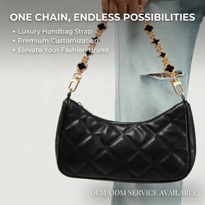 Chaîne d'Extension de <span class=keywords><strong>Sac</strong></span> de Luxe <span class=keywords><strong>pour</strong></span> Femme - <span class=keywords><strong>Bandoulière</strong></span> en Alliage Métal avec Breloque <span class=keywords><strong>pour</strong></span> Sacs à Main, Accessoires DIY en Gros - Product Image 4
