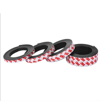 Feuille de bandes auto-adhésives de qualité supérieure aimant en caoutchouc Flexible personnalisé 3M ruban magnétique adhésif Double face