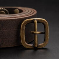 Boucles de ceinture pour hommes d'affaires, logo gravé sur mesure, alliage de zinc, métal résistant à la rouille, anti-rayures, pour ceinture en cuir