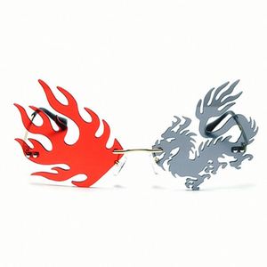 Gafas de Sol de Moda al por Mayor, Vintage, Únicas, Divertidas, para Fiesta, Estilo Punk, sin Montura, con Forma de Dragón, para Hombre y Mujer - Product Image 6