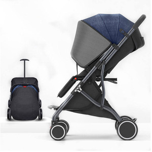 รถเข็นเด็กน้ำหนักเบา พับได้ พกพาสะดวก สำหรับเดินทางโดยเครื่องบิน - Product Image 3