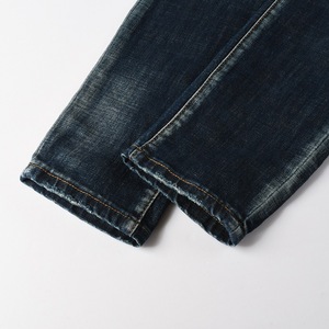 Nouvelle Arrivée Jean Droit Noir Homme Coupe Médium Style Urbain Rétro Extensible Effet Peinture Éclaboussée <span class=keywords><strong>Graffiti</strong></span> - Product Image 6