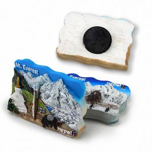 Wholesale Custom Resin Crafts Refrigerator Magnets AMSTERDAM Nepal Landscape <b>Fridge</b> Magnet Home Decor - Product Image 5