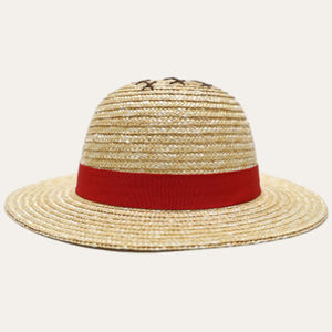 Chapeau de paille de <span class=keywords><strong>cosplay</strong></span> <span class=keywords><strong>d</strong></span>'anime One Piece en gros, chapeau plat pour jeunes, pour adultes et enfants, sombreros de paja <span class=keywords><strong>Luffy</strong></span>, voyage, <span class=keywords><strong>d</strong></span>écontracté, sport - Product Image 3