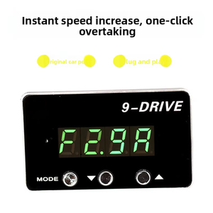 Dual compactor EVC Nissan tấm động cơ xe tăng tốc ga phản ứng phía ngoài Cáp gió 350Z Booster LED hiển thị kỹ thuật số - Product Image 5