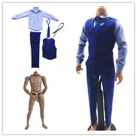 Action Figure ABS Skala 1/6, Action Figure Tubuh Pria, Bahu Sempit Standar 12 Inci