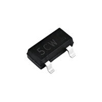 Transistor de Unión Bipolar PNP Individual BC807-40,215, SOT-23, 45V, 500mA, Bajo Ruido, SMD, Conmutación, Cumple con RoHS