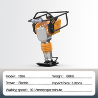 Compacteur de sol électrique 3KW, type Jumping Jack, 220V/380V monophasé, 600-700 BPM
