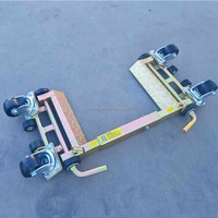 Chariots de manutention de véhicules à levier rotatif, chariots de manutention portables pour voitures, outils de déplacement automobile en gros