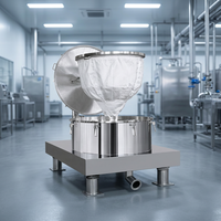 Centrifugeuse à panier en acier inoxydable, automatique et manuelle, grande capacité, pour jus de fruits et lait de soja, usage industriel