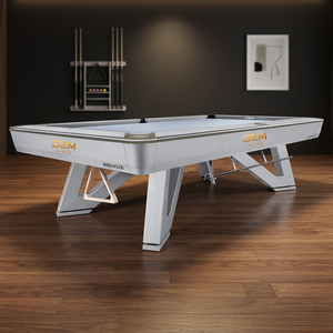 Table de billard Nexus 9 pieds en ardoise, qualité tournoi, pour divertissement intérieur, table de snooker, fabrication OEM Vietnam - Product Image 1