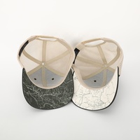 Gorra Trucker Richardson 112 de 6 Paneles con Visera Precurvada, Personalizable con Logotipo OEM BSCI, Gorras Snapback, Gorra Trucker de Malla de Algodón para Hombre