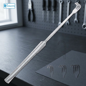 เครื่องมือผ่าตัดแบบแมนนวลสำหรับดึงหลอดลม คุณภาพสูง ราคาถูก ขายส่ง ผลิตตามสั่ง ได้รับการรับรองมาตรฐาน CE ระดับ Class I จำนวนหกชิ้น - Product Image 4