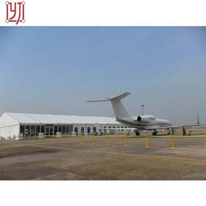 เต็นท์นิทรรศการกลางแจ้งขนาดใหญ่ 40x120 เมตร ผ้า PVC ดีไซน์ใหม่ล่าสุด สำหรับงานแสดงสินค้า - Product Image 2