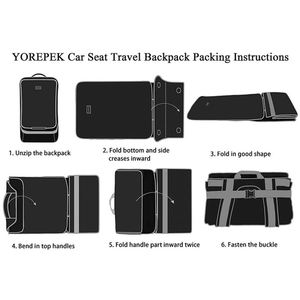 Funda de Asiento de Coche para Bebé Acolchada y Duradera con Logotipo Personalizado, Mochila de Viaje con Correa para el Hombro, Bolsa de Viaje para Avión - Product Image 2
