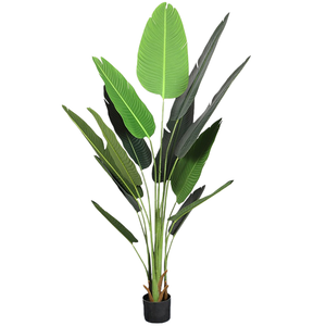 <span class=keywords><strong>Palmera</strong></span> Artificial Resistente a los Rayos UV de Primera Calidad con Maceta para Iluminar la Sala de Estar, Oficina, Vestíbulo, Restaurante y Decoración de Jardín - Product Image 1