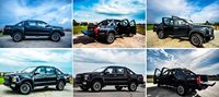 Tunland G94x4 160HP Diesel Euro V Todoterreno Camioneta ligera de doble cabina con LHD