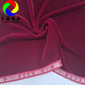 Migliore qualità della corona 5000 in Micro velluto della Corea del sud modalità 54 "100% in poliestere semplici Micro tessuti 5000 in velluto Micro - Product Image 2