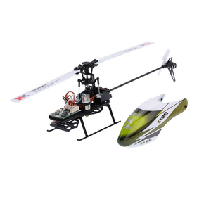 Helicóptero de Control Remoto K100 3D/6G de 6 Canales, Mini Helicóptero de un Solo Rotor sin Flybar, Juguete Dual - Product Image 6