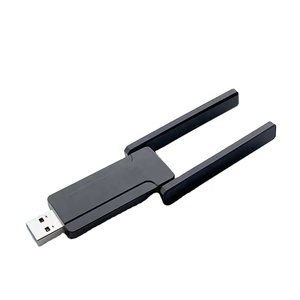 อะแดปเตอร์ USB WiFi ความเร็ว 1300Mbps 2.4G 5GHz เสาอากาศ Wi-Fi แบบดูอัลแบนด์ 802.11ac การ์ดเครือข่ายไร้สายขนาดเล็กสำหรับคอมพิวเตอร์ - Product Image 1