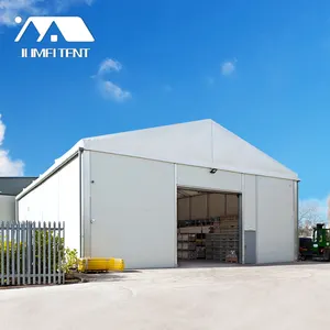 Módulo retardante de fogo modular 40x40, grande tenda industrial para armazenamento