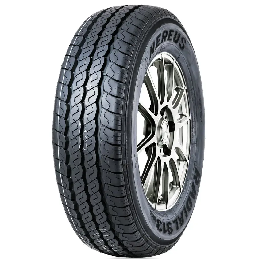 Neumáticos de coche de furgoneta comercial 205/75R14C 195/70R15C 195R15C 195R15C llantas y neumáticos laterales de pared blanca neumáticos de vehículos de furgoneta