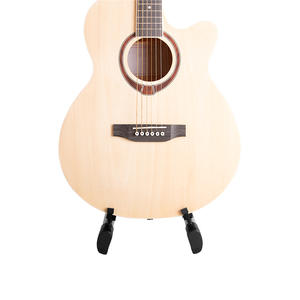 Soporte de guitarra plegable ajustable para ukelele, fábrica al por mayor, aleación de aluminio + Accesorios para instrumentos musicales de sílice, venta al por mayor - Product Image 5