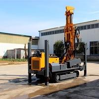 200m 300m foreuse de puit d'eau appareil de forage rotatif machine de forage de puits d'eau