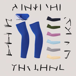 Manchon de bras HB01, protection solaire, antibactérien, 100% polyester, 300g, impression numérique, protection du coude, protection du poignet, unisexe, sport, cyclisme - Product Image 3