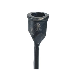Black Cast Iron Candlestick Set Round Stemmed <b>Candle</b> Holder Wedding Decoration Candlelight <b>Dinner</b> Ornament - Product Image 3