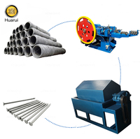 Machine automatique de fabrication de clous en fil métallique de 1 à 4 pouces, bonne qualité, prix bas