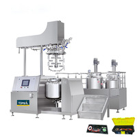 Machine de mélange homogénéisatrice à vide à moteur de qualité alimentaire pour cosmétiques, soins capillaires, crèmes corporelles, 300L Homomixers