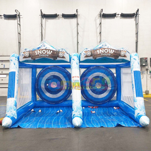 <span class=keywords><strong>Jeux</strong></span> interactifs de fête d'<span class=keywords><strong>hiver</strong></span> de carnaval extérieur Cible <span class=keywords><strong>gonflable</strong></span> Jeu de fléchettes avec haches Hache <span class=keywords><strong>gonflable</strong></span> <span class=keywords><strong>Jeux</strong></span> de lancer de neige - Product Image 2