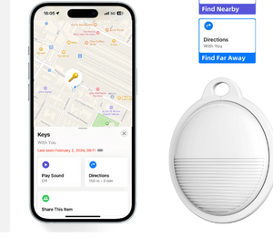 Pelacak GPS Mini Terbaru Desain Canggih, Pencari Kunci, Pelacak Dompet, Koper, dan Hewan Peliharaan untuk IOS - Product Image 1