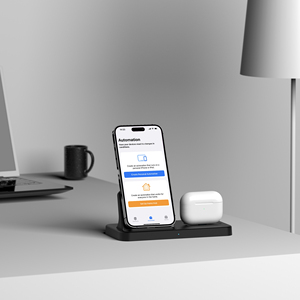 Station de charge 2 en 1 pour téléphones et écouteurs avec interface Type-C, support de bureau pour iPhone 14/13/12/11 - Product Image 4