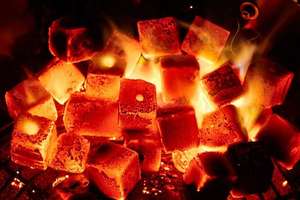 Hochtemperaturbeständige Brikettmaschine zur Herstellung von schnell entzündbarer Holzkohle für Grill und Shisha, umweltfreundlich - Product Image 3