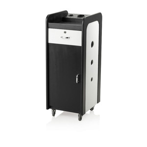 Chariot de salon en bois de haute qualité, couleur noire, vente en gros, bon marché - Product Image 1